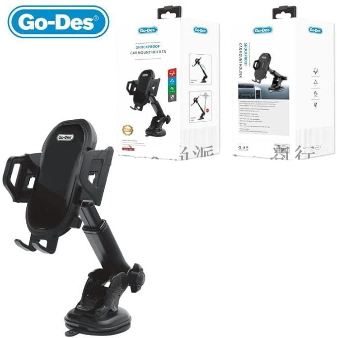 Universal 360° Rotating Car Phone Holder – Secure Phone Mount