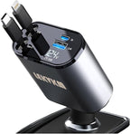 Universal 4-in-1 Retractable Charger – Fast Charging for Multiple Devices