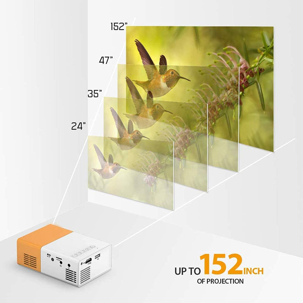 Mini Projector for Home Cinema | Full HD | Kids & Family Entertainment