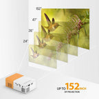 Mini Projector for Home Cinema | Full HD | Kids & Family Entertainment