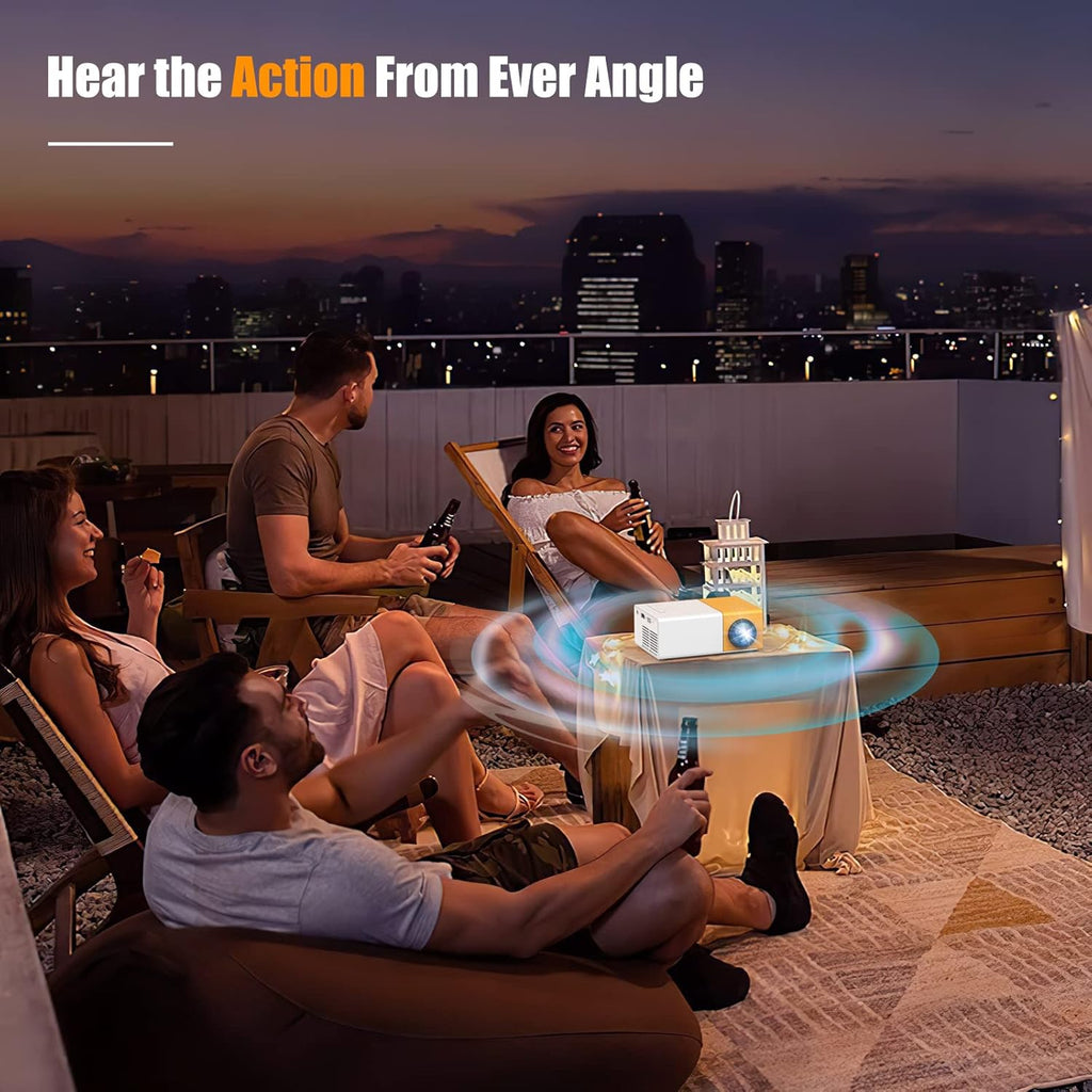 Mini Projector for Home Cinema | Full HD | Kids & Family Entertainment