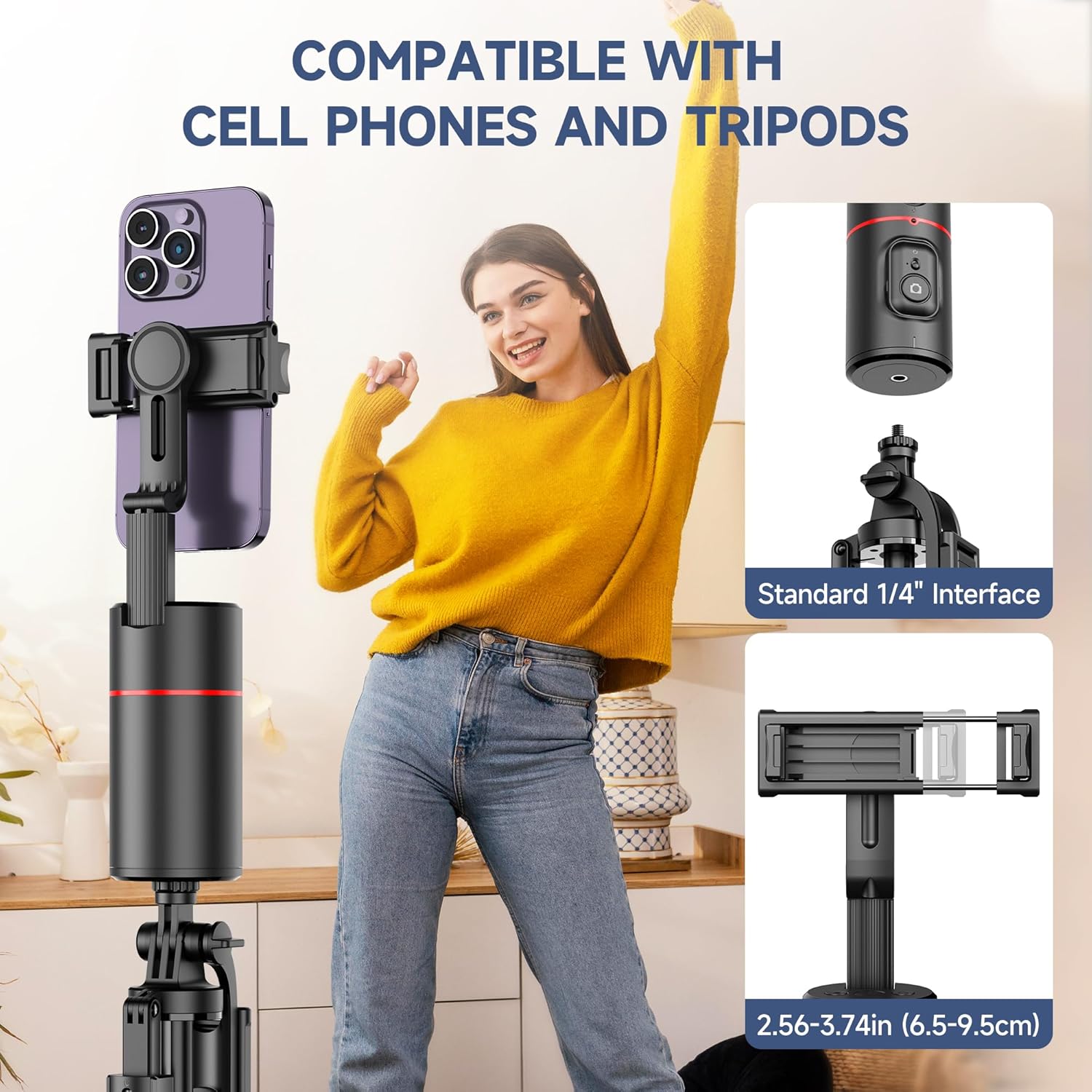 Your Personal Cameraman P02 Tripod — No More Shaky Videos 📸