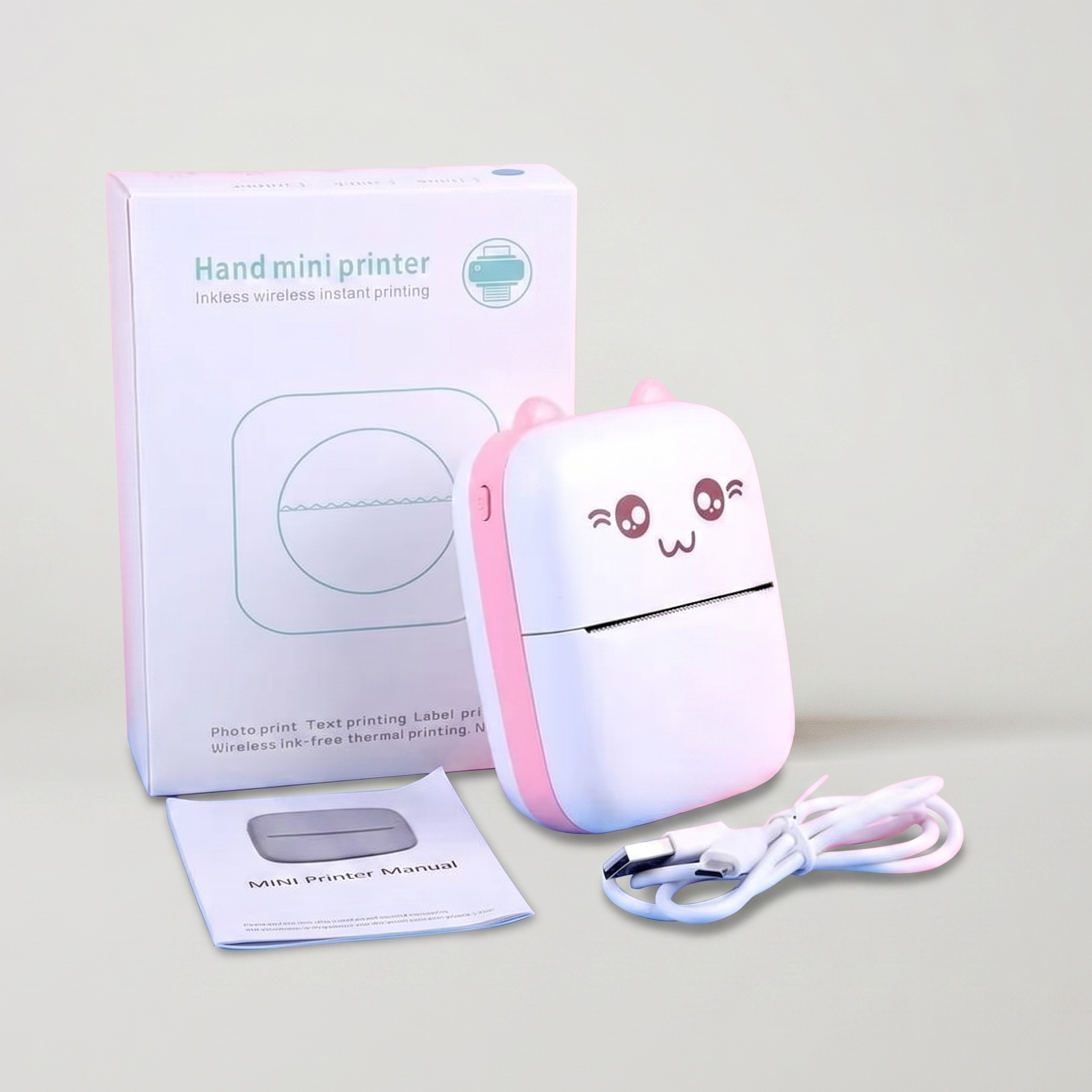 Mini Pocket Printer – Wireless Bluetooth Thermal Printer