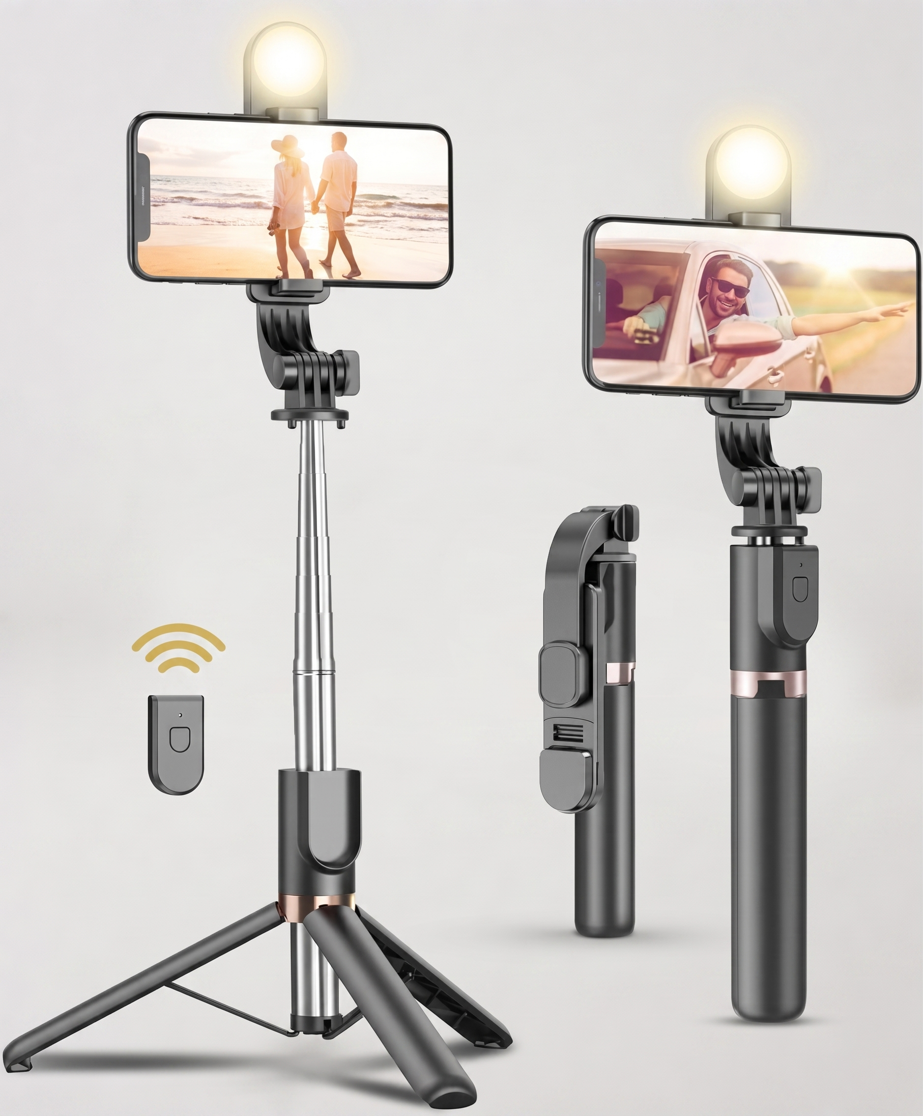 3-in-1 Multi-Functional Selfie Stick – Bluetooth Tripod