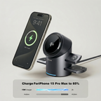 3-in-1 MagSafe Charging Station – Qi2 15W Fast Wireless Charger