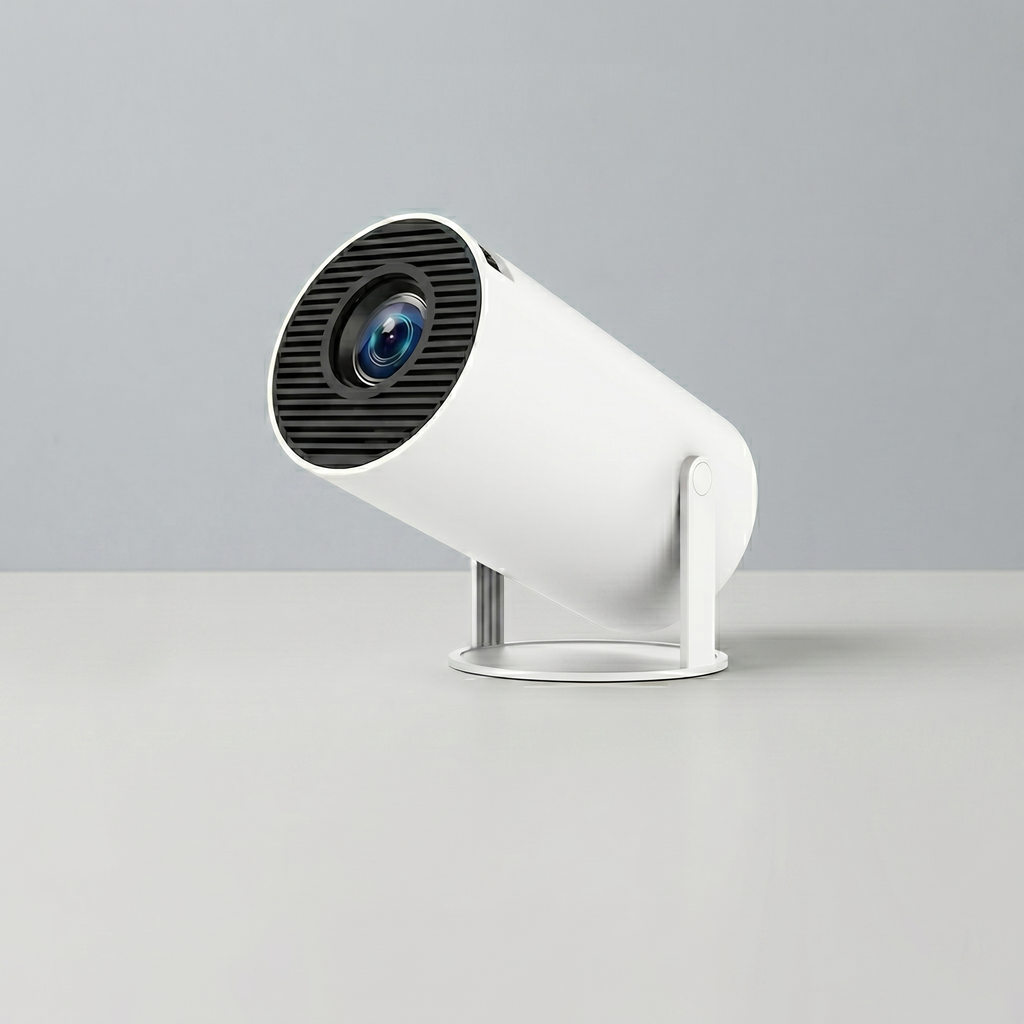 Mini Round LED Projector – Compact Portable Home Cinema