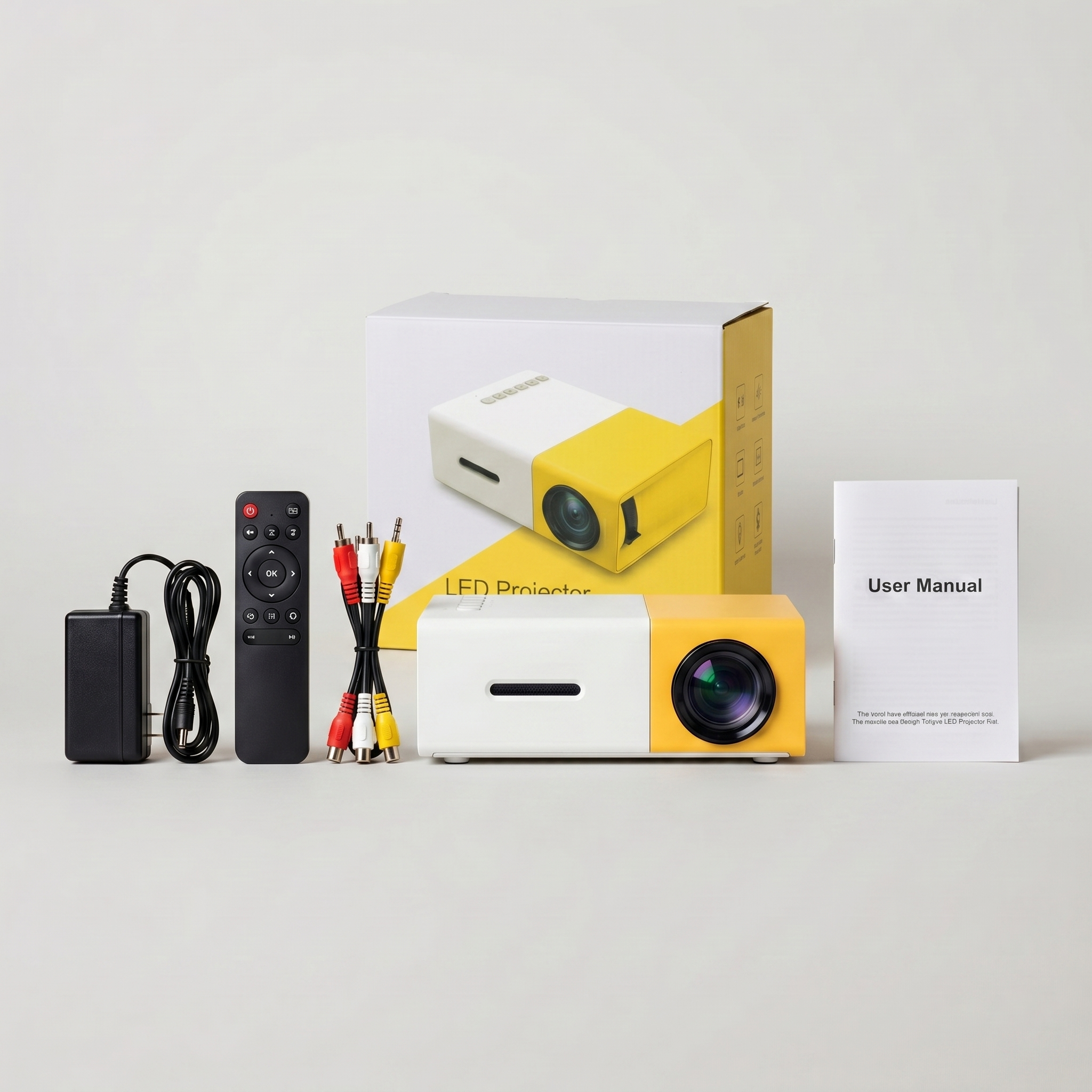 Mini Projector for Home Cinema | Full HD | Kids & Family Entertainment