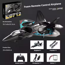 L0712 Remote Control Airplane – F22 EPP Foam Flying Toy