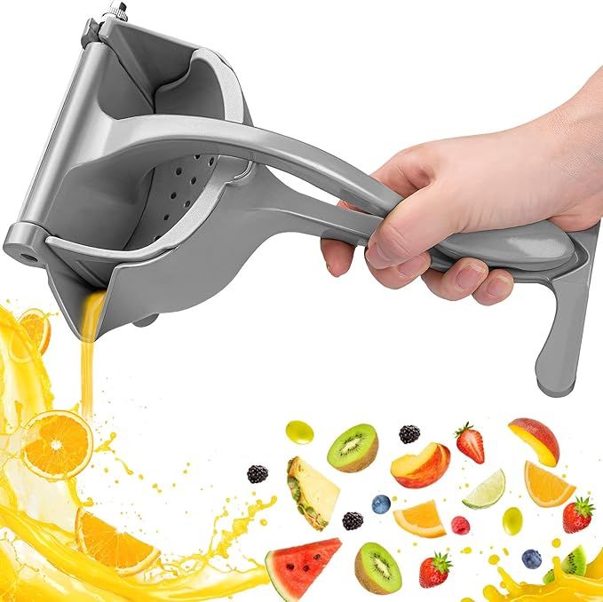 Amateur Premium Stainless Steel Manual Lemon and Lime Squeezer
