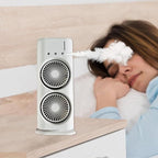 Dual Head Spray Fan – USB Rechargeable Personal Cooling Fan
