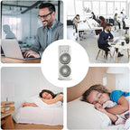 Dual Head Spray Fan – USB Rechargeable Personal Cooling Fan