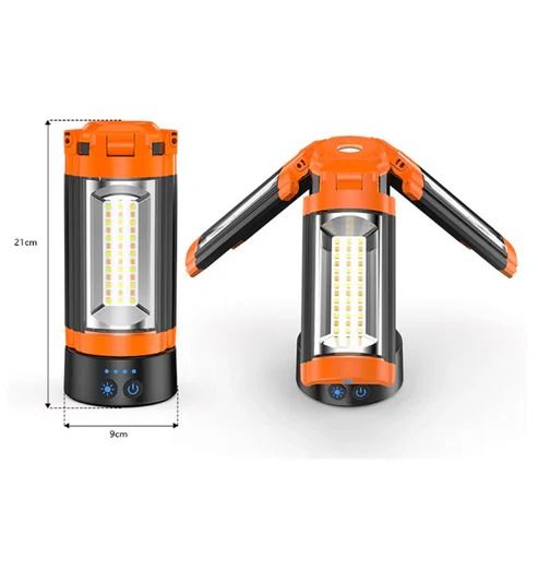 All-in-One Folding Emergency Flashlight – Compact & Portable