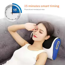 Relaxation Electric Massgae Pillow infrared Heating Back Body
