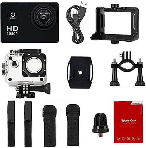 Waterproof 1080P Sports Camera – Full HD Action Camera