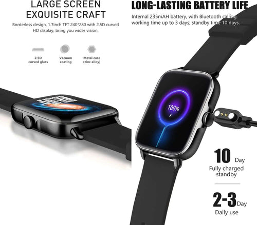 AK 96 smart watch features