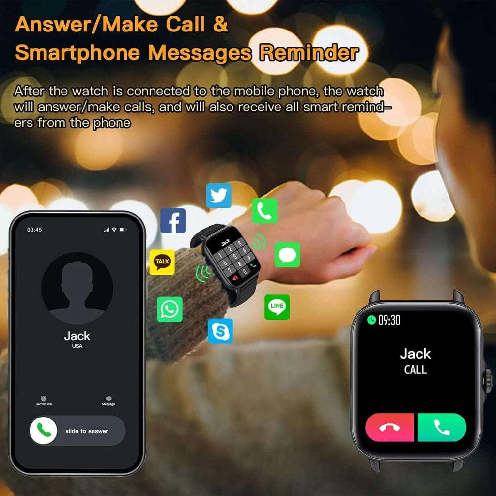 AK 96 smart watch features