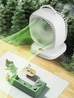 Mini Desk Circulation Fan – Compact, Quiet & Adjustable