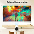 Mini Round LED Projector – Compact Portable Home Cinema