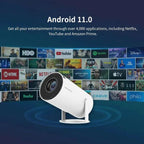 Mini Round LED Projector – Compact Portable Home Cinema