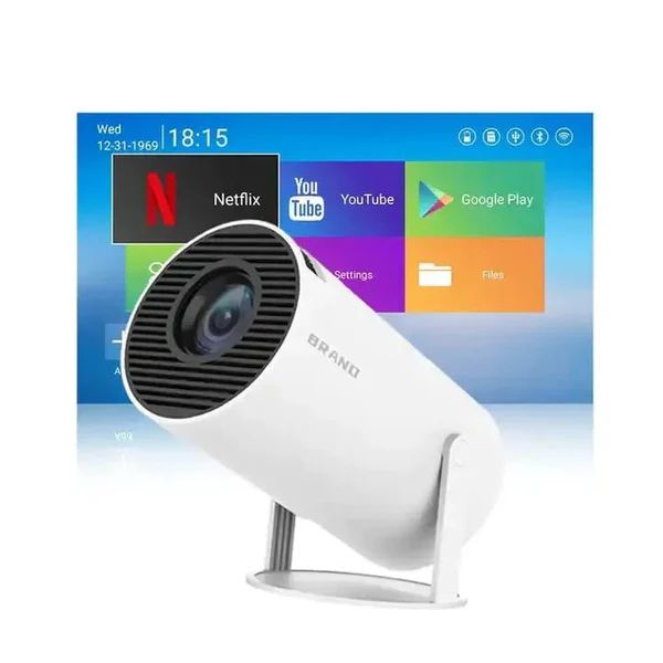 Mini Round LED Projector – Compact Portable Home Cinema