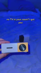 Mini Projector for Home Cinema | Full HD | Kids & Family Entertainment
