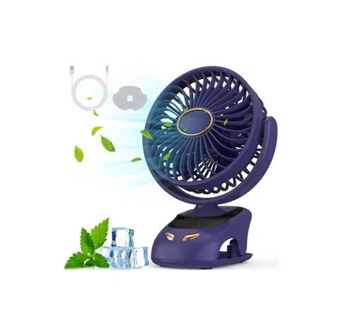 Silent Mini Electric Fan – Portable Desk Cooling Fan
